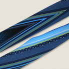 100% silk Cruise Cobalt Laslett Diamond in blue by Laslett England
